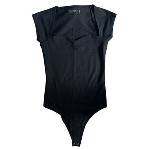 NWOT Abercrombie and Fitch Black Bodysuit
